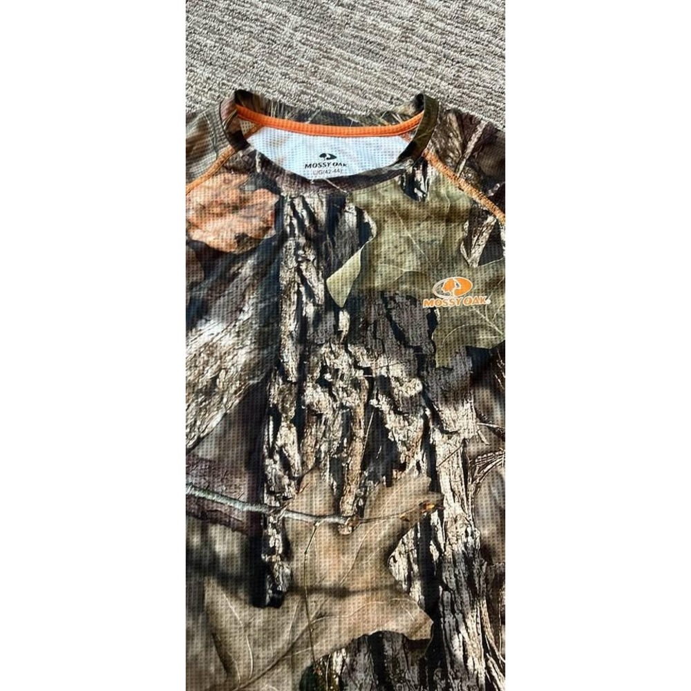 Mossy Oak Mens Break-Up Country Camo Long Sleeve Performance Shirt Large L G